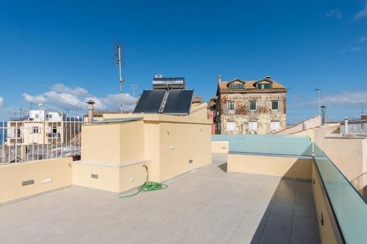Leonidas - Annunziata Luxury Penthouse Corfu  ภายนอก รูปภาพ